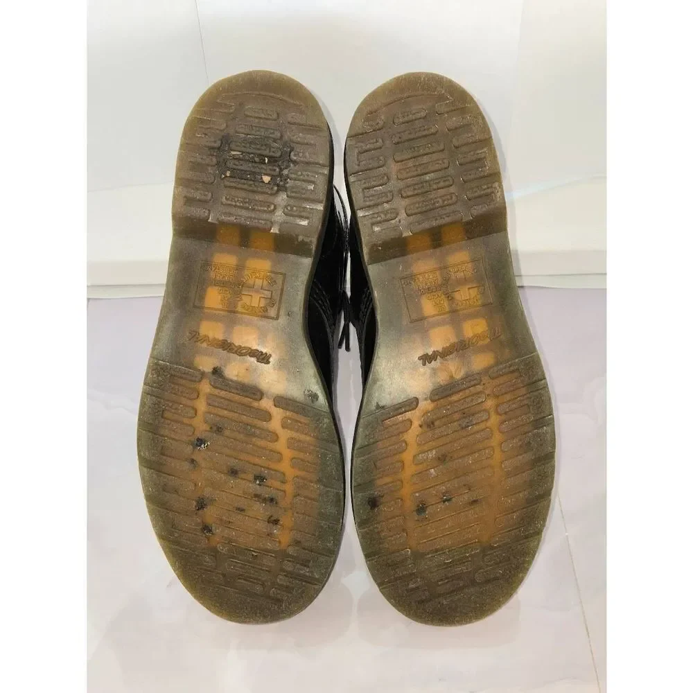 Dr. Martens 1460 Womens Size 8 Black Air Wait Patent Leather Boot - Picture 9 of 9